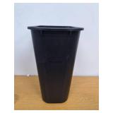 Rubbermaid Commercial Wastebasket Trash Container, 41QT/10.25 GAL, Plastic, Black, Stackable Trash Can for Bedroom/Bathroom/Office, Fits Under Desk/Sink/Cabinet
