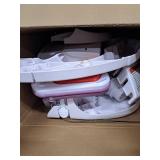 Fisher-Price Portable Baby Chair Kick & Play Deluxe Sit-Me-Up Seat with Piano Learning Toy & Tray for Infants to Toddlers, Purple Monkey