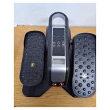 OLIXIS Under Desk Elliptical Machine, Portable Electric Seated Pedal Exerciser with Remote Control, 12 Adjustable Speeds, Manual & Auto Mode, Mini Ellipse Leg Trainer for Home & Office (MISSING POWER 