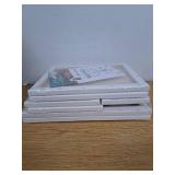 GenCrafts Assorted Stretched Canvas (8 Pack)  Rectangular for Acrylic  Oil  Other Wet or Dry Medium - Artist Grade