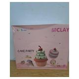 Cake Party Air Dry Clay Kit for Kids