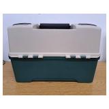 Plano Hybrid Hip Tackle System, One Size, White and Green, Premium Tackle Storage with Removable Drawers, Fits StowAway Utility Boxes, Storage for Fishing