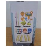 Toy Counting STEM Set Game for Kids Toddlers 3-5, with 360° Rotation, 1-8 Players Board Game for Kids 4-6,