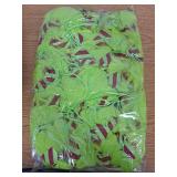 24-Pack Lime Green Furry Christmas Balls with Bow, 4'