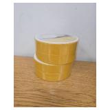 2 Count of Zolvixar 2 Rolls Double Sided Rug Tape 1 Inch x 66 Feet