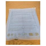 Vintage Cocktail Dress Blue, Size:M