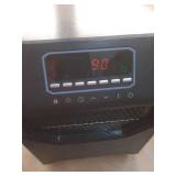 Electric 6 Element Infrared Space Heater Black Plastic - Retail: $109