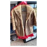 Vintage Clearfield Furs genuine Royal Pastel Mink stole (small stain on lining)