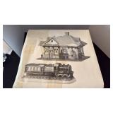 Department 56 Snow Village Village Station and Train