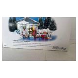 Department 56 Snow Village Another Mans Treasure Garage