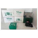 Department 56 Village Frosty Light Sprays Set with Express Van