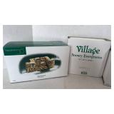 Department 56 Snow Village Santa comes to town 1999 and accessories