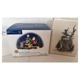 Department 56 Snow Village Here Comes Santa 2001, kids tree house and here comes Santa