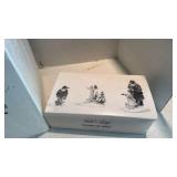 Department 56 Original Snow Village peppermint porch day car and figurines