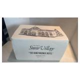 Department 56 Snow Village Honeymooner Motel Building