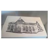 Department 56 Snow Village Honeymooner Motel Building