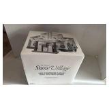 Department 56 Snow Village Holly Brothers garage