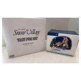 Department 56 Snow Village Boulder Springs House and Dragon Parade