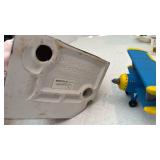 Department 56 snow village Christmas in the city the doctors office, plane and more