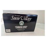 Department 56 Snow Village, Starbucks coffee