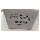 Department 56 Snow Village Woodbury House Ceramic Building