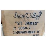 Department 56 snow village st James