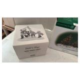Department 56 Snow Village Collection - Holiday Accessories and here comes Santa
