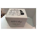 Original Snow Village Farm House Ceramic Building