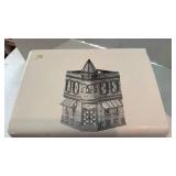 Department 56 Snow Village Corner Cafe Building