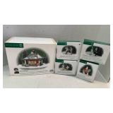 Department 56 heritage village Dorthys skate rental and villagers