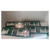 Department 56 Snow Village Lamp Post and Fence Set and more