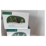 Department 56 Village Accessories - Family Winter Set & Apple Tree