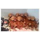 TY beanie babies