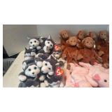 TY beanie babies