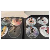 Case of DVDs approx 200 including Harry Potter, James Bond and more