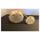 Seraphim Classics Amelia Eternal Bloom and garden of angel bird house