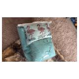 Fabulous Fur faux fur blanket 74x60 and full/queen quilt and 2 pillows