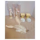 Candle stands and decor