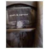 Mens leather jacket XLT, dress shirt 18/38.