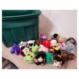 Puffkins in cracked tote