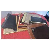 Leather Swatch Sample Set with Grommets