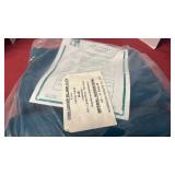 Challenger Blue Billiard Table Cloth - 8 Foot