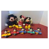 Disney Mickey Mouse Plush Collection and Airplane Toys