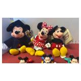 Disney Mickey Mouse Plush Collection and Airplane Toys