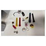 Flashlights and key chains