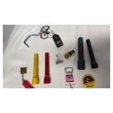 Flashlights and key chains