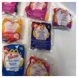 TY beanie babies McDonalds Happy Meal toys with box