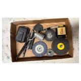 Grinder wheels and drill bits