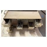 15 drawer organizer with contents 8.5x18x6.5