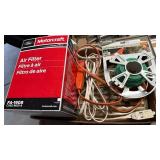 Ford Motorcraft air filter, Stihl trimmer line and extension cords